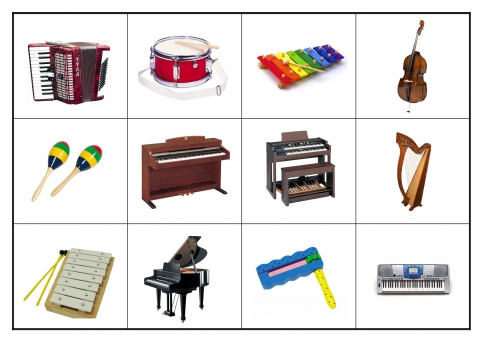 Музыкальные инструменты для детского сада с картинками