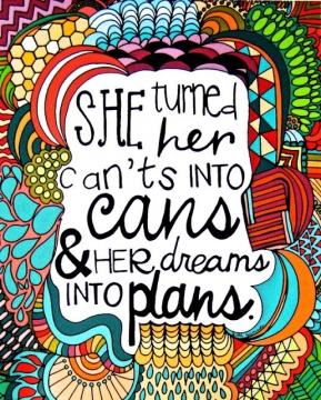 She turned her can`ts into cans... -  Ը 