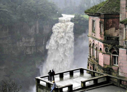 Tequendama Falls, Bogota, Colombia -   